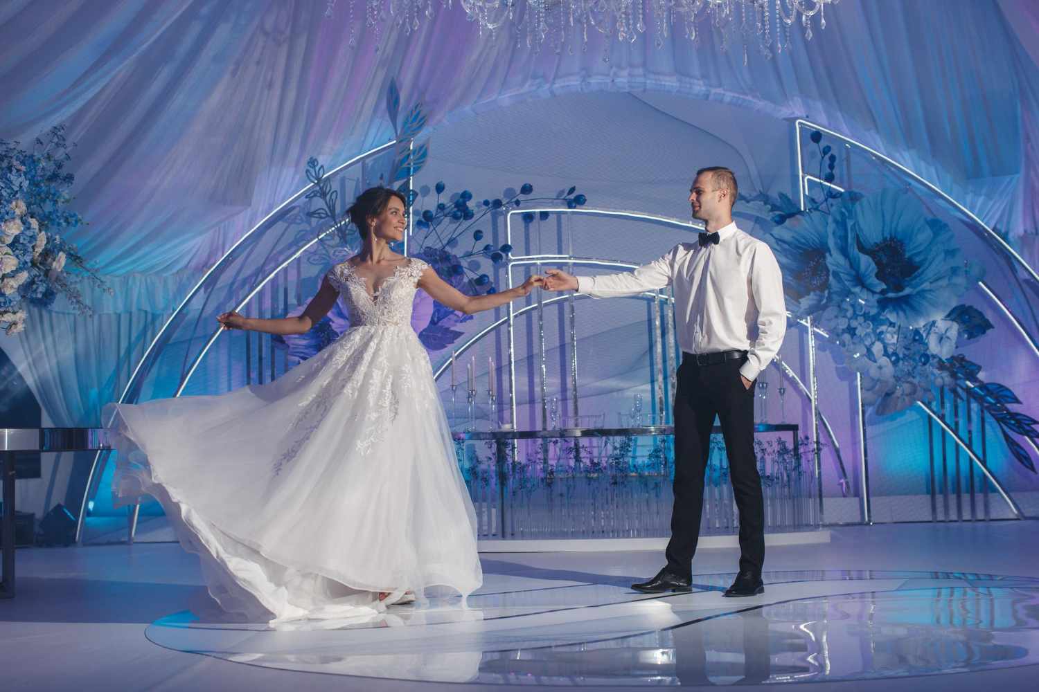 Piste de danse LED pour mariages