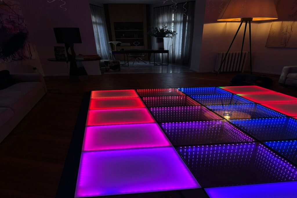 L'impact de la piste LED sur vos photos de mariage