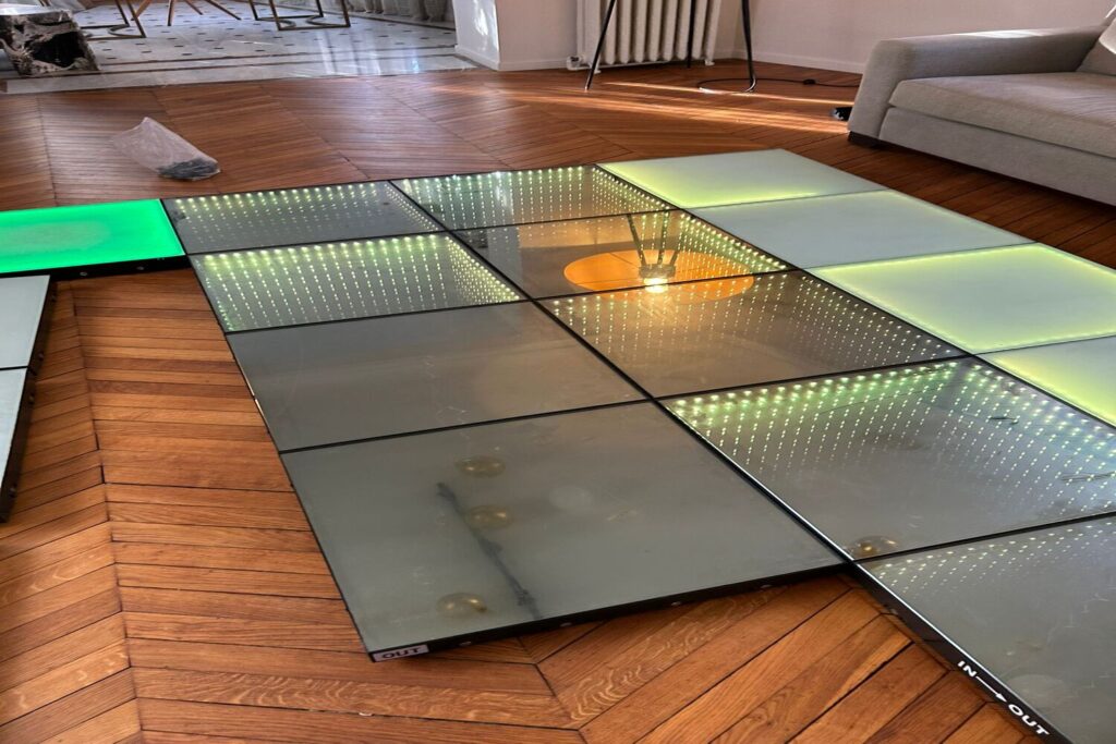 L'impact de la piste LED sur vos photos de mariage